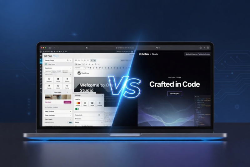 WordPress vs Custom Website: Which One is Better for Your Business in 2026?